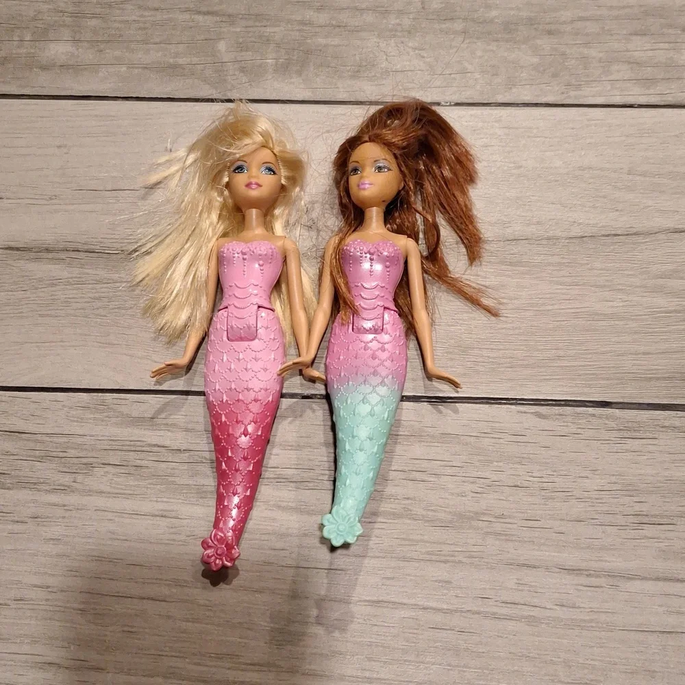 🦔Barbie Dreamtopia Mermaid Doll Set - Pink and Aqua🐧